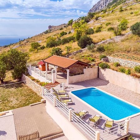 Villa Maslina, With Private 32M2Pool, Panoramic Views On 100Km Coastline, 12 Pax ロクヴァ・ロゴズニツァ エクステリア 写真
