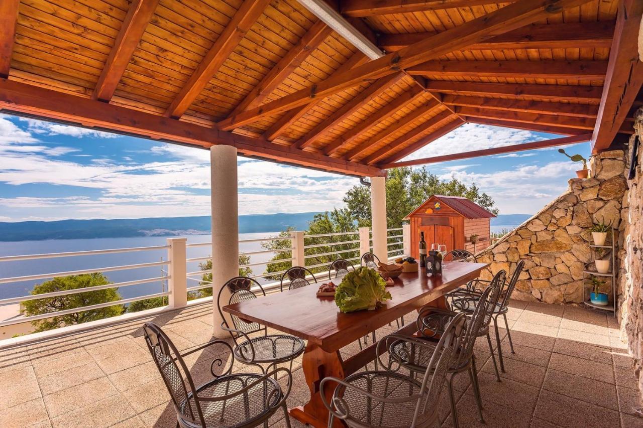 Villa Maslina, With Private 32M2Pool, Panoramic Views On 100Km Coastline, 12 Pax ロクヴァ・ロゴズニツァ エクステリア 写真