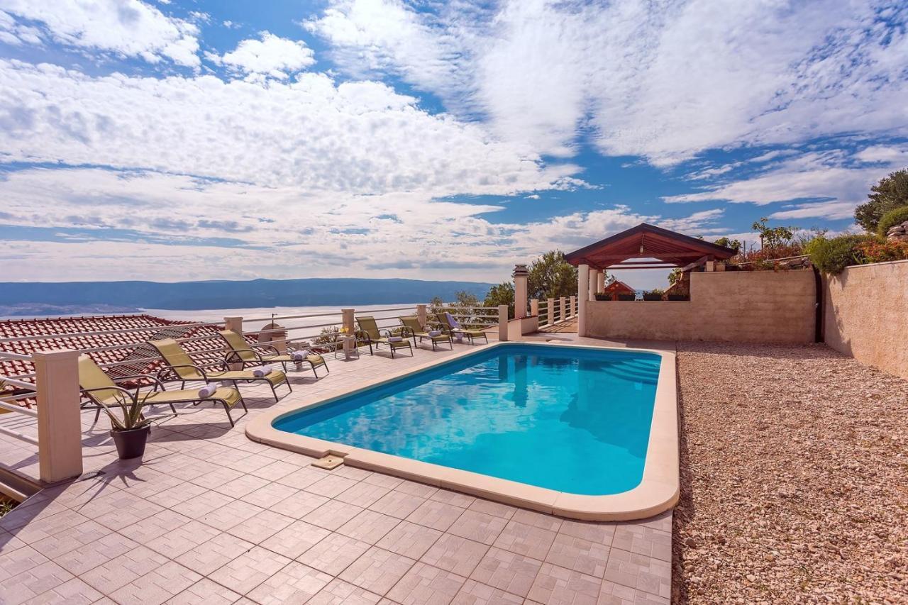 Villa Maslina, With Private 32M2Pool, Panoramic Views On 100Km Coastline, 12 Pax ロクヴァ・ロゴズニツァ エクステリア 写真