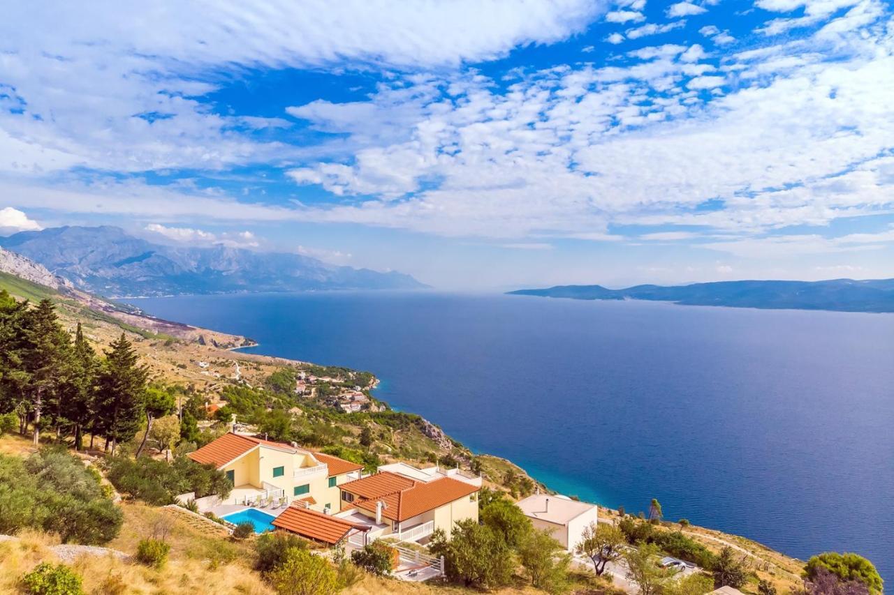 Villa Maslina, With Private 32M2Pool, Panoramic Views On 100Km Coastline, 12 Pax ロクヴァ・ロゴズニツァ エクステリア 写真